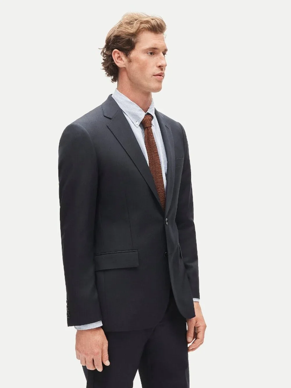 NWT J. Crew Size 42 REGULAR 42R Navy Loro Piana Ludlow Classic Suit Jacket AS IS